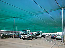 Premium Monofilament Knitted Shade Cloth Designed for Maximum Airflow and Heat Resistance, Ideal for Greenhouse and Outdoor Shade Applications with Durable Waterproof Fabric Composition